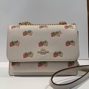Coach Klare Strawberry Print Women's Bag